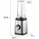 Liquidificador Portatil Electrolux 320W Jarra 1L Blender Inox