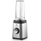 Liquidificador Portatil 2 Jarras 600ml Electrolux 320W Inox 127V