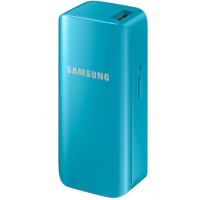 Carregador Portatil Power Bank 2100mAh Samsung USB Azul