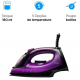Ferro de Passar Vapor Elgin 1800W Ceramica 5 Temperaturas 220V