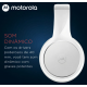 Fone de Ouvido Sem Fio Motorola Microfone Branco