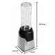 Liquidificador Blender Portatil 2 Jarras 700W Oster Inox 220V