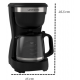 Cafeteira Eletrica Compact Unitermi 600W Black 15 Xicaras 220V