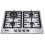 FOGAO COOKTOP A GAS BIVOLT INOX EOS TRIPLA CHAMA 3300W