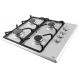 FOGAO COOKTOP A GAS BIVOLT INOX PHILCO TRIPLA CHAMA 3000W