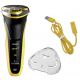 Barbeador Eletrico Recarregavel USB Yellow Sport Tripla Lamina