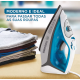 FERRO DE PASSAR A VAPOR BLACK E DECKER 2000W BRANCO/BLUE 220V