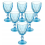 Jogo de Taças Luxx Ellegance 300ml 6 und Cristal Blue