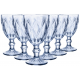 Jogo de Taças Luxx Ellegance 330ml 6 und Cristal Blue
