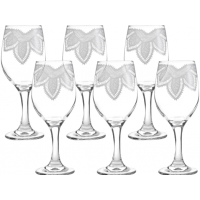 Jogo de Ta&ccedil;as Luxx Ellegance 400ml 6 und La Cherrye Crystal