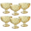 Jogo de Taças Luxx Ellegance 320ml 6 und Gold Crystal Metalizado