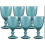 Jogo de Taças Luxx Ellegance 330ml 6 und Cristal Green Metalizado
