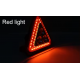 Mini Triangulo Luminoso Automotivo de Segurança com Lanterna 