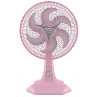 Ventilador de Mesa Britania Luxx Pink 30cm 6 Pas 60W 220V
