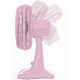 Ventilador de Mesa Britania Luxx Pink 30cm 6 Pas 60W 220V