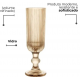 Jogo de Taças Luxx Ellegance 160ml Crystal Champagne