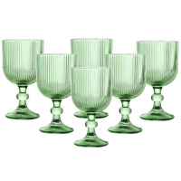 Jogo de Ta&ccedil;as Luxx Ellegance 390ml 06UND Verde 