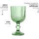 Jogo de Taças Luxx Ellegance 390ml 06UND Verde 