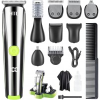 Maquina Cortar Cabelos sem Fio Multigroon 12x1 Digital