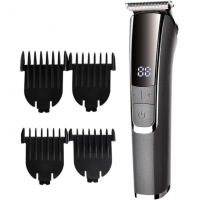 Maquina Cortar Cabelos sem Fio Bivolt USB Digital 4 Pentes