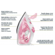 Ferro de Passar a Vapor Britania Branco/Rosa 26 Saidas de Vapor