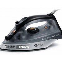 Mini Ferro de Passar a Vapor Black Life 1200W 127V