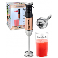 MIXER GRADIENTE LUXX GOLDEN INOX 600W 3X1