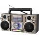 Mini Radio Retro AM FM Blueth USB SD 3W Stereo com Bateria