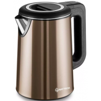 Chaleira Eletrica em Inox 1000W Marrom Platinum 2L