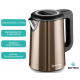 Chaleira Eletrica em Inox 1000W Marrom Platinum 2L