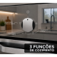 Forno de Embutir EOS 65L Platinum Espelhado Inox com Grill 220V