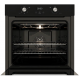 Forno de Embutir Fischer 82L Assa por Convecção All Black 220V Painel Touch