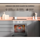 Forno de Embutir EOS 72L Vidro Espelhado com Grill Assa por Convecção 220V