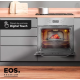 Forno de Embutir EOS 72L Vidro Espelhado com Grill Assa por Convecção 220V Painel Digital