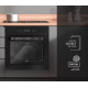 Forno de Embutir EOS 72L Vidro Espelhado com Grill Assa por Convecção 220V Painel Digital