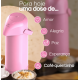 Garrafa Termica Newell 1L Ellegance Pink Atoxica sem BPA