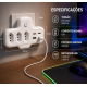 Tomada 3 Pontos com USB-C e USB-A