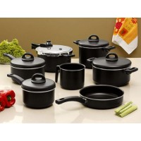 JOGO DE PANELAS antiaderente GENOVA 7 P&Ccedil;