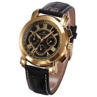 REL&Oacute;GIO DE PULSO LUXO CLASSIC KS SHARK SOHNE GOLD