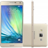 SMARTPHONE SAMSUNG GALAXY QUAD CORE 4G WIFI ANDROID TELA 5.5 CAM 13MPX FULL HD - Dourado
