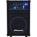 CAIXA DE SOM AMPLIFICADA 50 WRMS FALANTE DE 8 POLEGADAS USB SD MP3 FM  