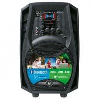 CAIXA DE SOM AMPLIFICADA 60W Bluetooth USB SD FM RCA &Agrave; BATERIA