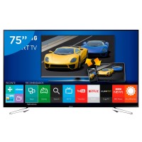 SMART TV 75 SAMSUNG FULL HD HDMI USB WIFI  HD GAMER DTV