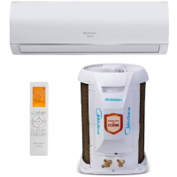 AR CONDICIONADO SPLIT 12.000 BTUS QUENTE/FRIO 220v SPRINGER CYCLONE