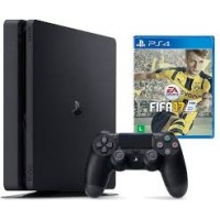 CONSOLE PLAYSTATION 4 500GB Slim + Jogo FIFA