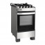 Fogão Brastemp 4 Bocas Inox Mod Piso 60L 