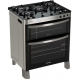 FOGÃO BRASTEMP 5 BOCAS BRANCO MOD PISO - 2 FORNOS 134L
