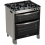 Fogao 5 Bocas Esmaltec em Inox com Forno Duplo tripla chama