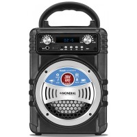CAIXA DE SOM AMPLIFICADA MONDIAL bluetooth, Entrada USB e SD, MP3 300W Thunder