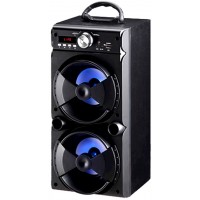 CAIXA DE SOM AMPLIFICADA 25w Bluetooth R&aacute;dio FM e Entrada USB